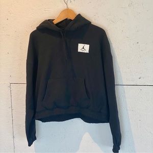 Nike air Jordan flight sweatshirt size large loose cropped fit